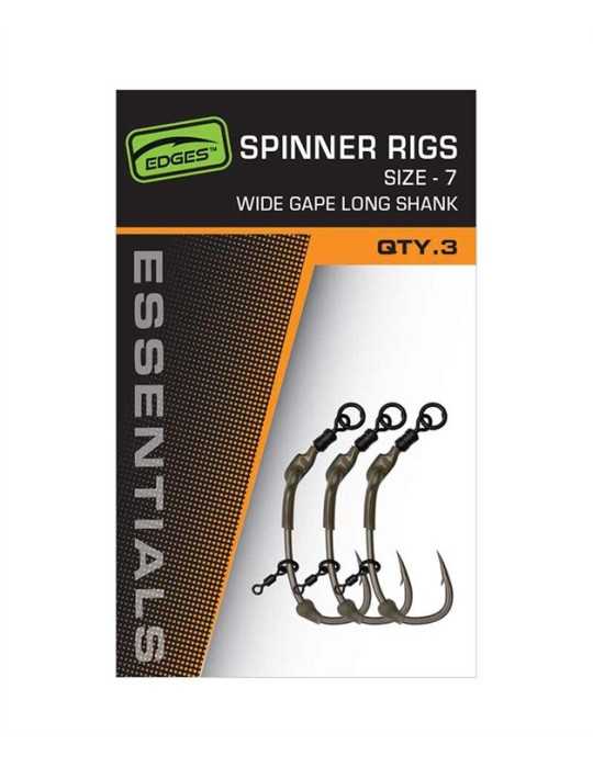 Montage Carpe Fox Spinner Rig Wide Gape Taille 7 – natusport
