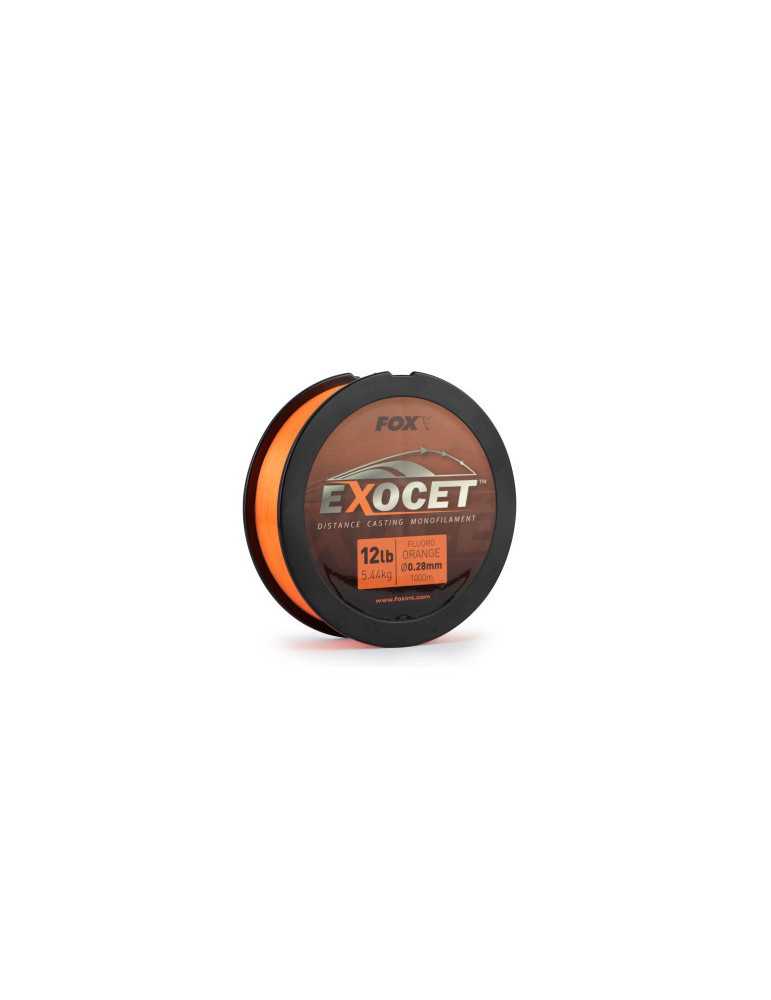 Nylon Fox Exocet Fluoro Mono Orange 0.28mm – natusport
