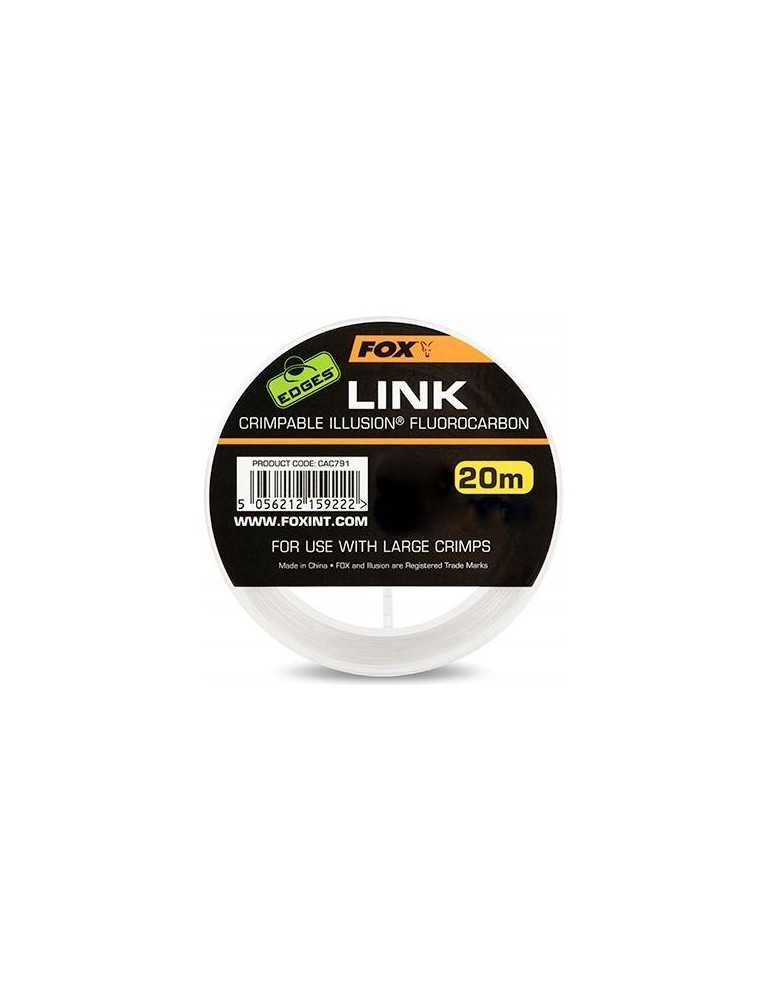 Fluorocarbone Fox Edges Illusion Crimpable 0.64mm – natusport