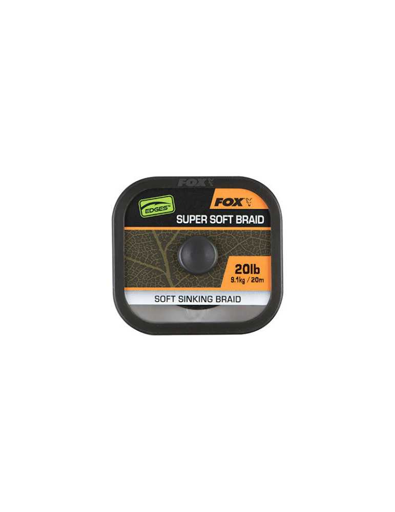 Fil Tresse Fox Soft Braid Naturel 20 m 9,1 kg – natusport