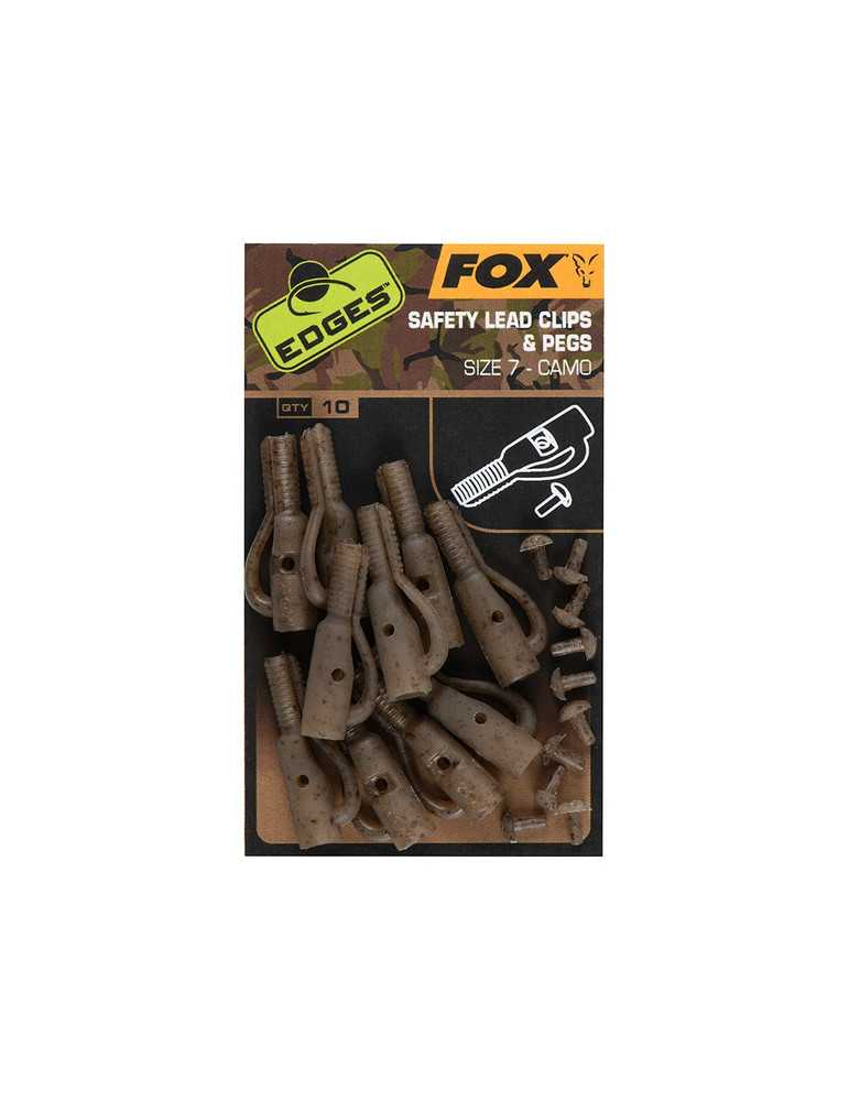 Émerillon Fox Slik Lead Clip & Pegs Camo Taille 7 – natusport