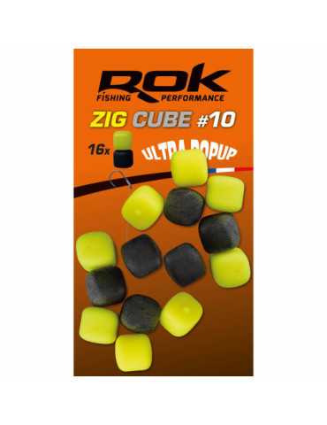 Montage ROK Zig Cube 10 N°10 Jaune/Noir (x16)