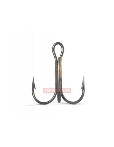 Hameçon Triple VMC 9607 O'Shaughnessy Bronze N°8 x10