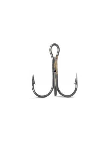 Hameçon Triple VMC 9607BZ O'Shaughnessy Clip-In Bronze N10 x10