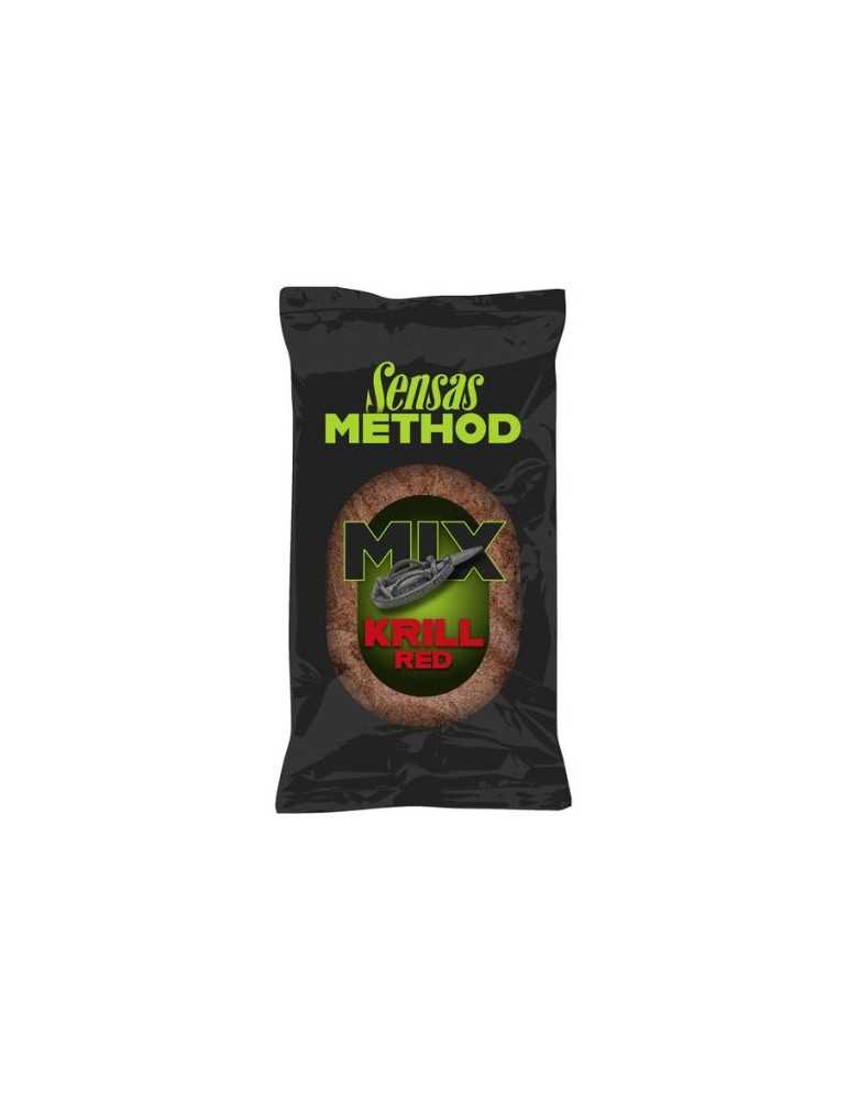 Amorce Sensas Method Mix Red Krill 1kg – natusport