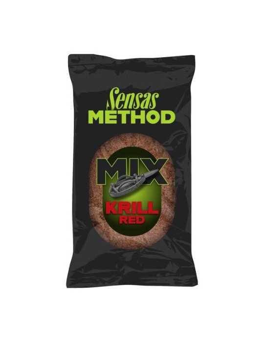 Amorce Sensas Method Mix Red Krill 1kg – natusport