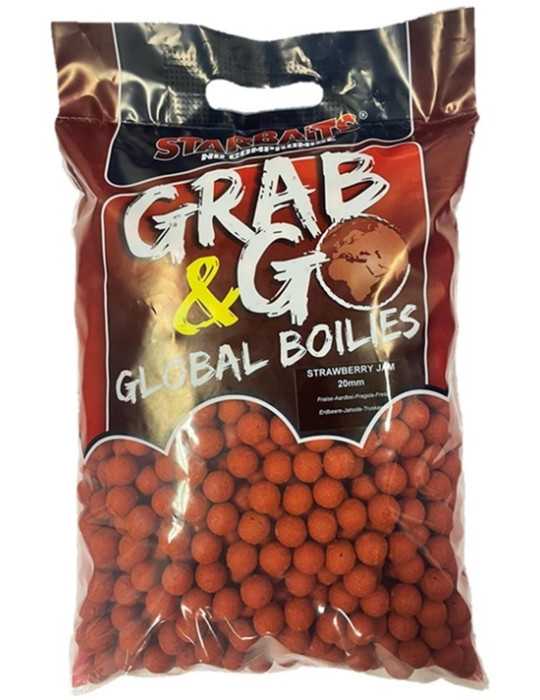 Bouillette Sensas G&G Global Strawberry Jam 20mm 5kg – natusport
