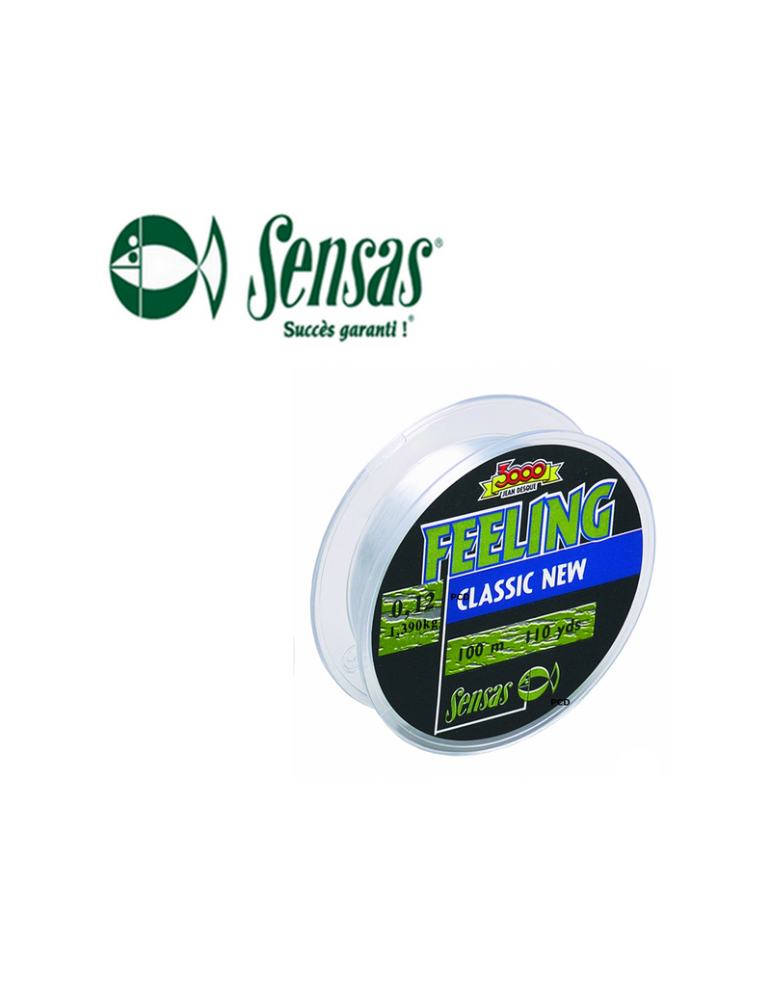 Fil Nylon Sensas Feeling Classic New 100m 12/100 – natusport