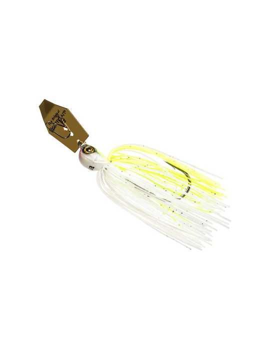Chatterbait Z-Man Elite EVO 10 g Chartreuse/White – natusport