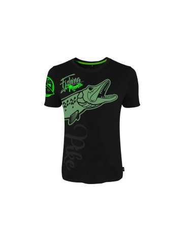 T-shirt Hot Spot Design Fishing Mania Pike M – natusport