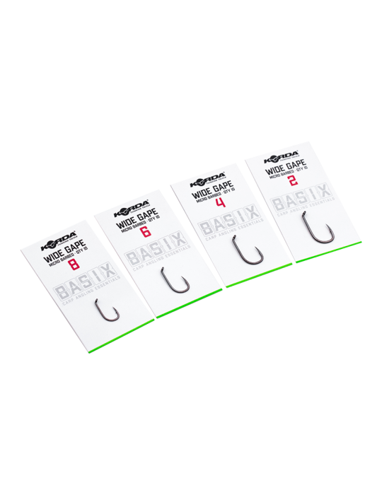 Hameçon Korda Basix Wide Gape N°4 – natusport