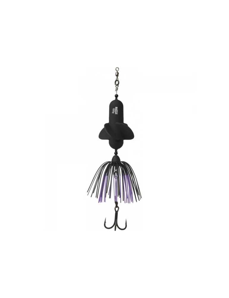 Leurre Souple Madcat A-Static Propeller 150g Black – natusport