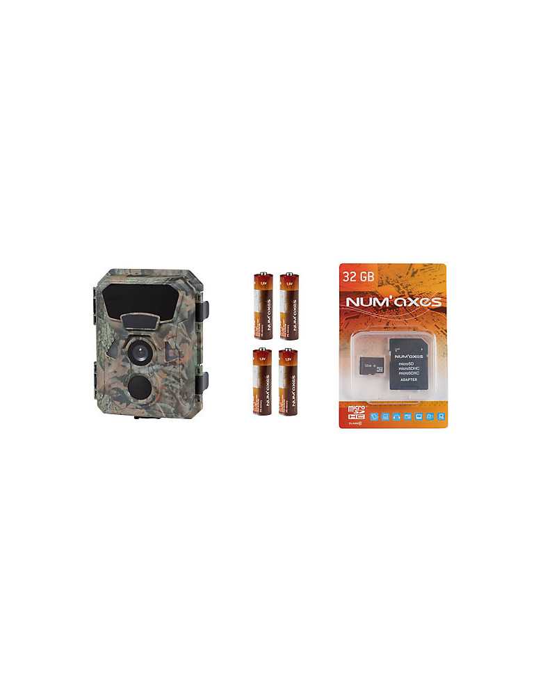 Pack tout inclus piège photo PIE1066 Num'Axes - Natusport