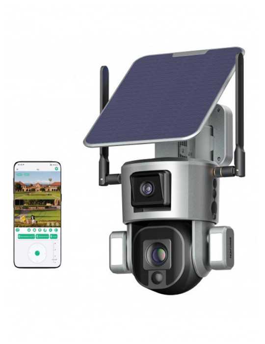 Caméra de surveillance 360° CAM1071 4G - Natusport