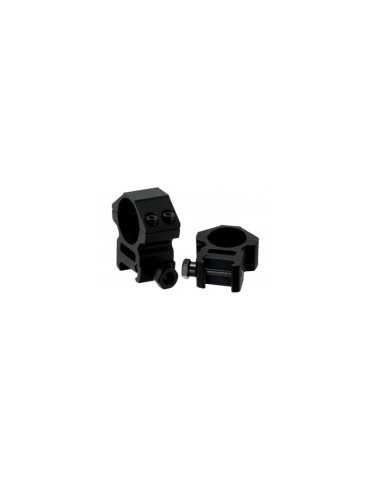 RTI Colliers de montage haut Ø30 mm - rail 11 mm – natusport