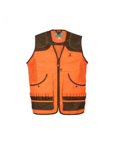 Percussion Gilet Savane Orange Fluo - Taille S – natusport