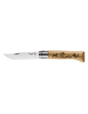 Couteau Opinel N°8 Gravure Chien – natusport