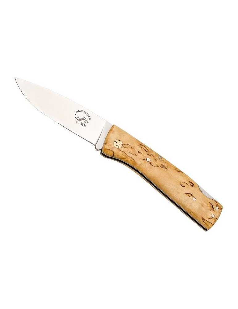 Couteau Salamandra Bouleau 9,5 cm Inox – natusport