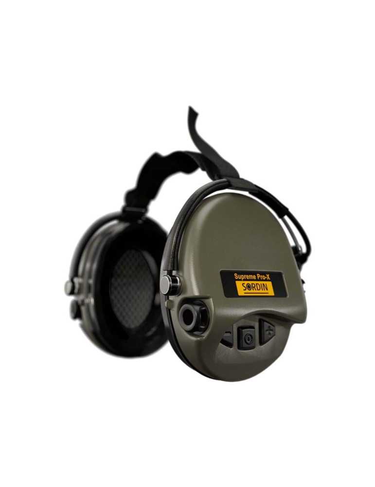 Casque Anti-Bruit Sordin Supreme Pro X Neckband Vert – natusport