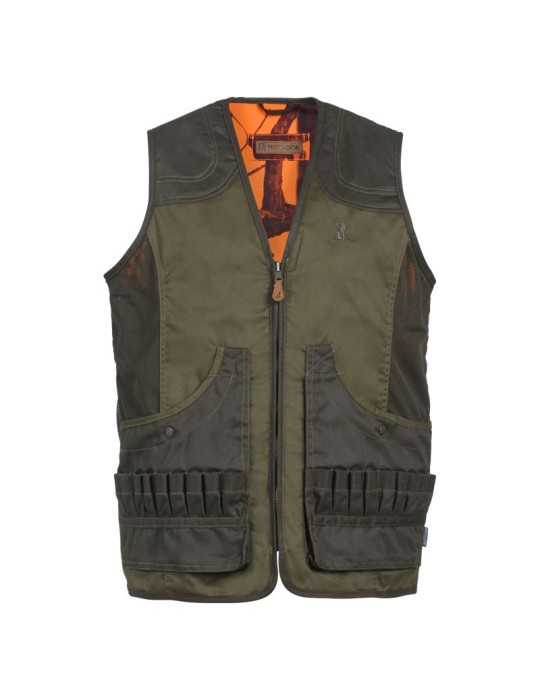 Gilet de Chasse Percussion Savane Réversible Taille S – natusport