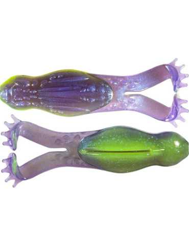 Leurre Souple Z-Man Goat Toadz 4" Purple Death