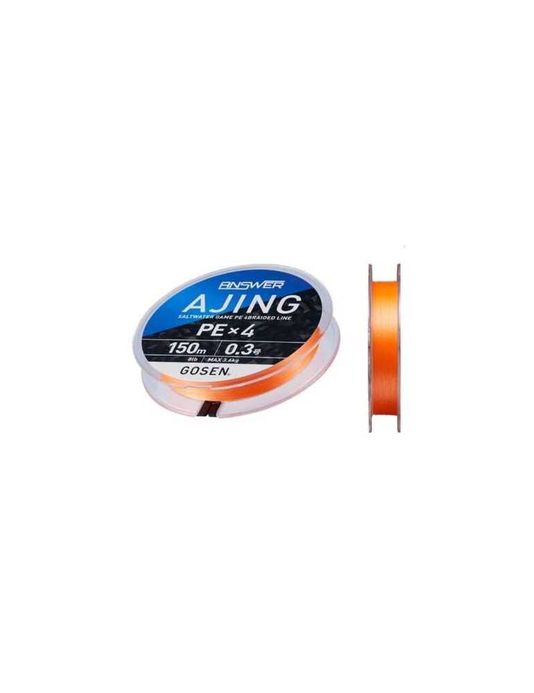 Fil Tressé Gosen Answer Ajing X4 150m 0,07mm – natusport