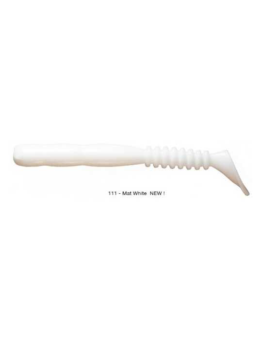 Leurre Souple Reins Rockvibe Shad 2" Mat White 111 – natusport