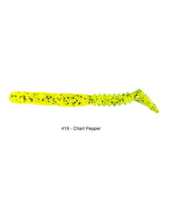 Leurre Souple Reins Rockvibe Shad 2" Chart Pepper 419 – natusport