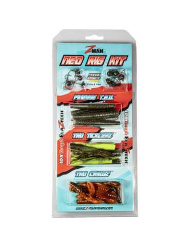 Montage Kit Ned Rig Hot Colors