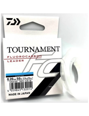 Fil Fluorocarbone Daiwa Tournament 0.20mm 50m