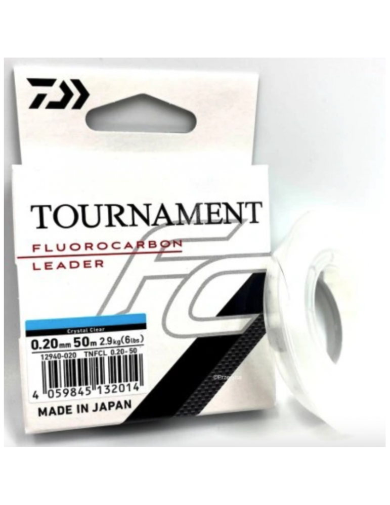 Fil Fluorocarbone Daiwa Tournament 0.20mm 50m – natusport