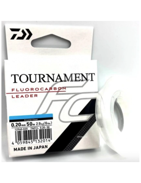 Fil Fluorocarbone Daiwa Tournament 0.20mm 50m – natusport
