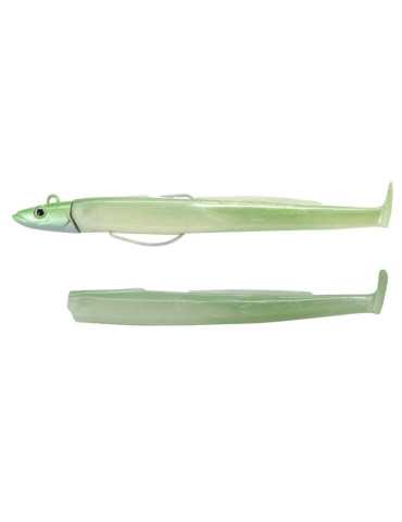 Leurre Souple Fiiish Black Eel Combo Shore 8g Pearl Green