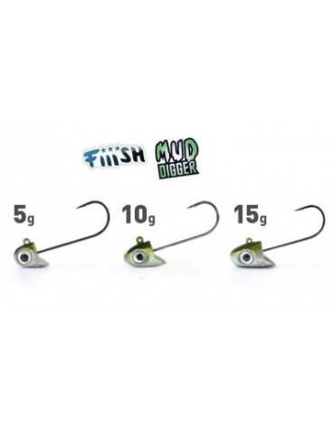 Tête Plombée Fiiish Mud Digger 10g – natusport