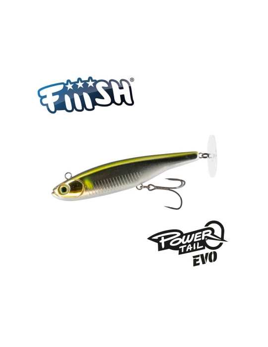 Leurre Dur Fiiish Power Tail EVO 120mm - 3 coloris | Natusport