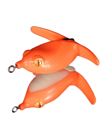 Leurre Souple Deps Basirisky Hard Belly 60 Orange