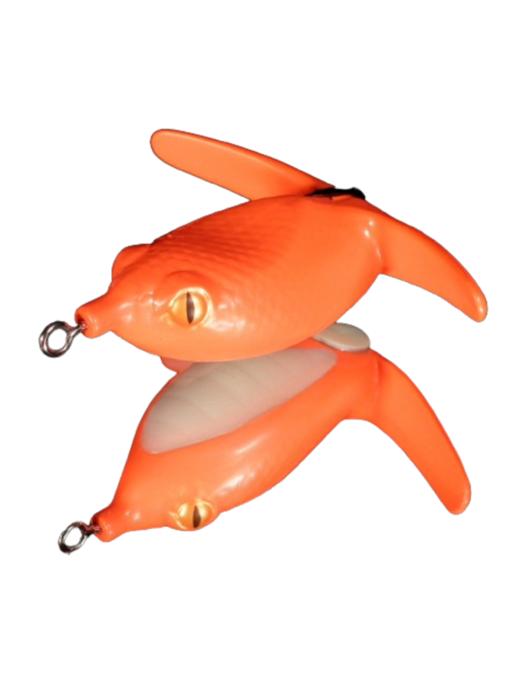 Leurre Souple Deps Basirisky Hard Belly 60 Orange – natusport