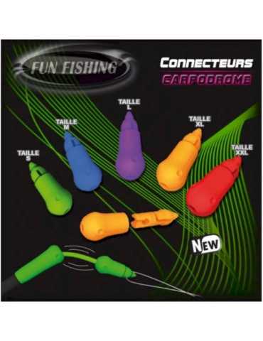 Connecteur Élastique Fun Fishing L Violet