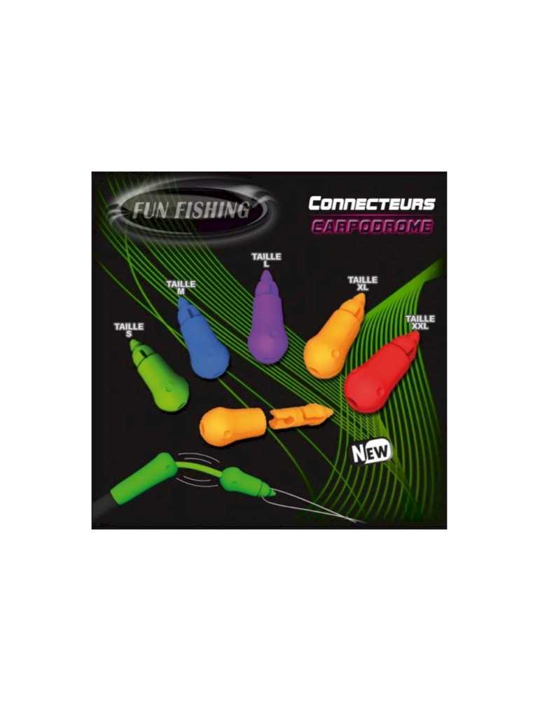 Connecteur Élastique Fun Fishing L Violet – natusport