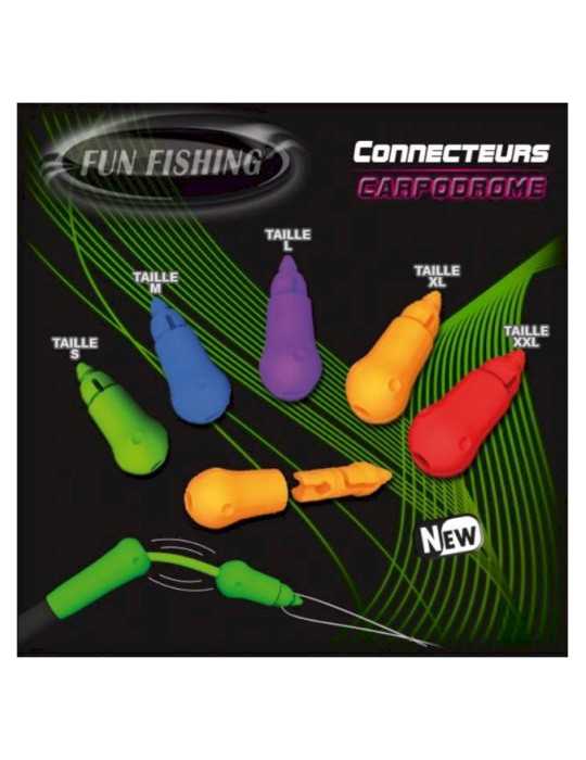 Connecteur Élastique Fun Fishing L Violet – natusport