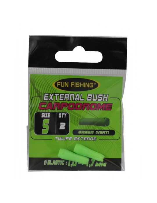 Élastique Fun Fishing Tulipes Externes S Vert – natusport