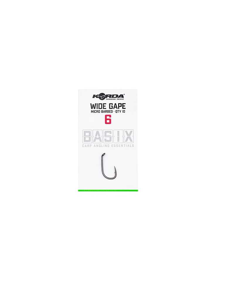 Hameçon Korda Basix Wide Gape N°6 – natusport