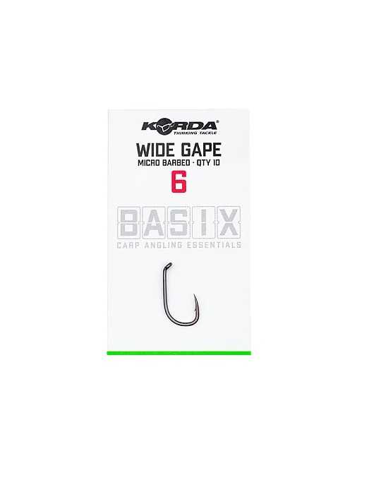Hameçon Korda Basix Wide Gape N°6 – natusport