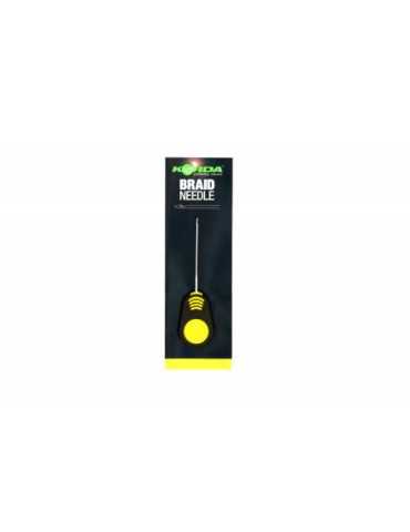 Aiguille Korda Braided Hair Needle 7 cm Jaune