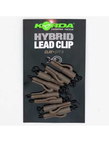 Clip Plomb Korda Hybrid Lead Clip Clay – natusport