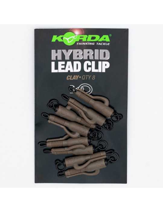 Clip Plomb Korda Hybrid Lead Clip Clay – natusport