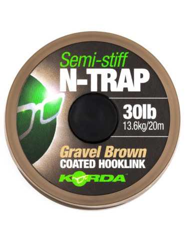 Fil Korda N-Trap Semi Stiff 30lb Gravel Brown
