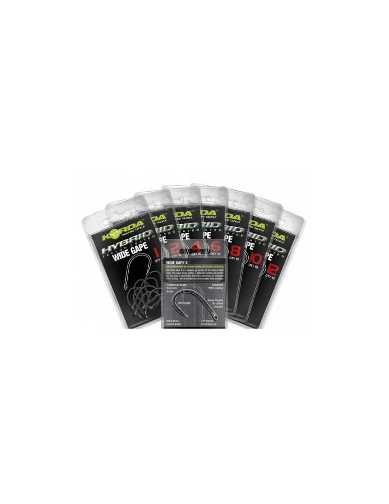Hameçon Korda Wide Gape Taille 4 – natusport