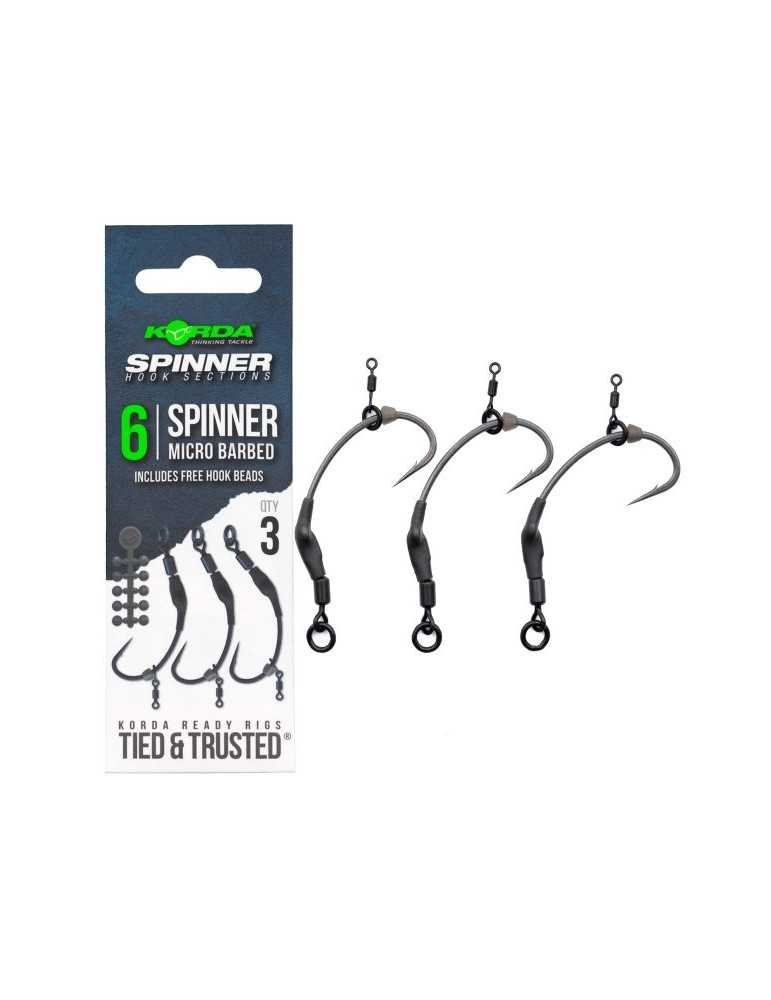 Émerillon Korda Spinner Hook Swivel Taille 6 – natusport