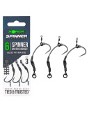 Émerillon Korda Spinner Hook Swivel Taille 6 – natusport